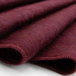 Totoracocha - Double Density Baby Alpaca Wool Throw Blanket / Sofa Cover - Queen 95 x 65 - Burgundy Wine