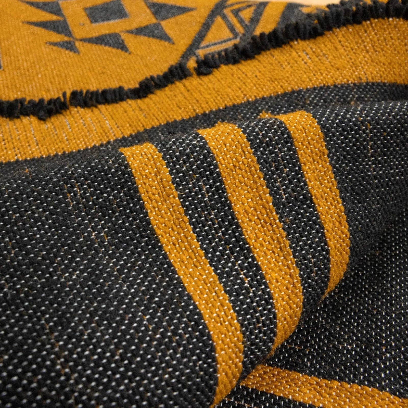 Ochre Ridge | Llama Wool Blanket | 240cm x 200cm