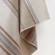 Zhumir - Baby Alpaca Wool Throw Blanket / Sofa Cover - Queen 95 x 66 - earthy stripes pattern