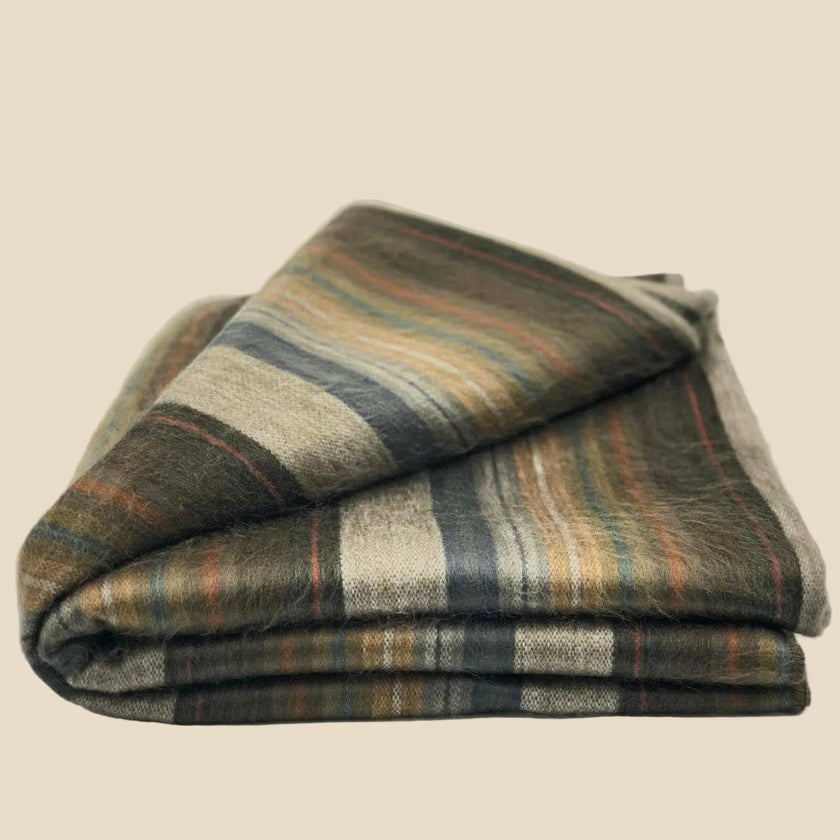 Ironbark | Alpaca Wool Blanket | 230cm x 160cm