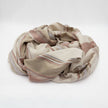 Zhumir - Baby Alpaca Wool Throw Blanket / Sofa Cover - Queen 95 x 66 - earthy stripes pattern