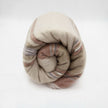 Zhumir - Baby Alpaca Wool Throw Blanket / Sofa Cover - Queen 95 x 66 - earthy stripes pattern