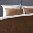 Mulalo - Double Density Baby Alpaca Wool Throw Blanket / Sofa Cover - Queen 95 x 65 - Earth Brown