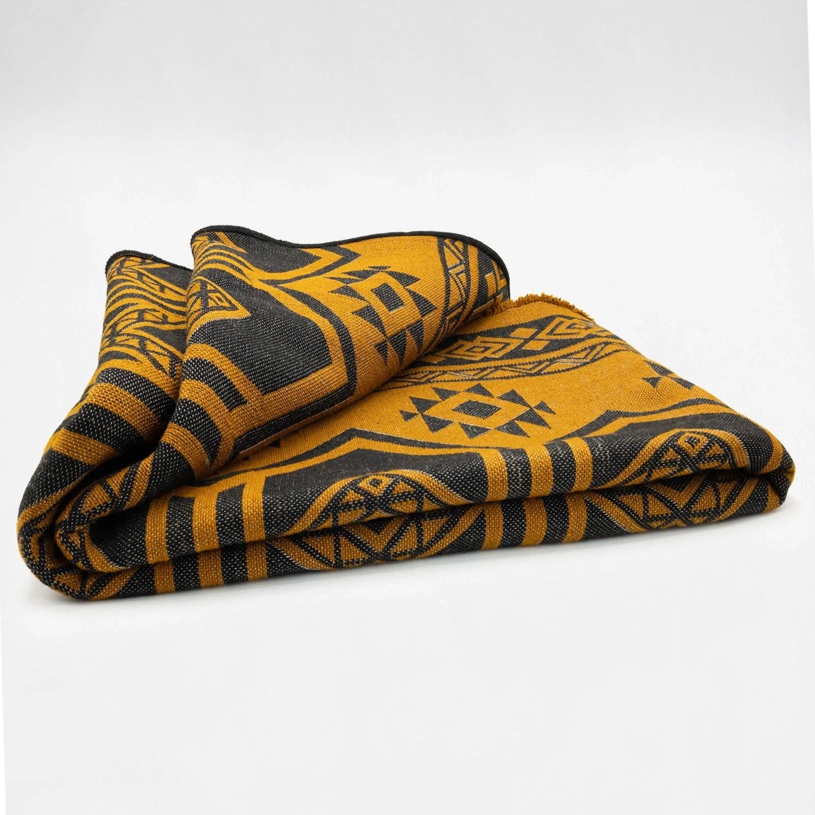 Ochre Ridge | Llama Wool Blanket | 240cm x 200cm