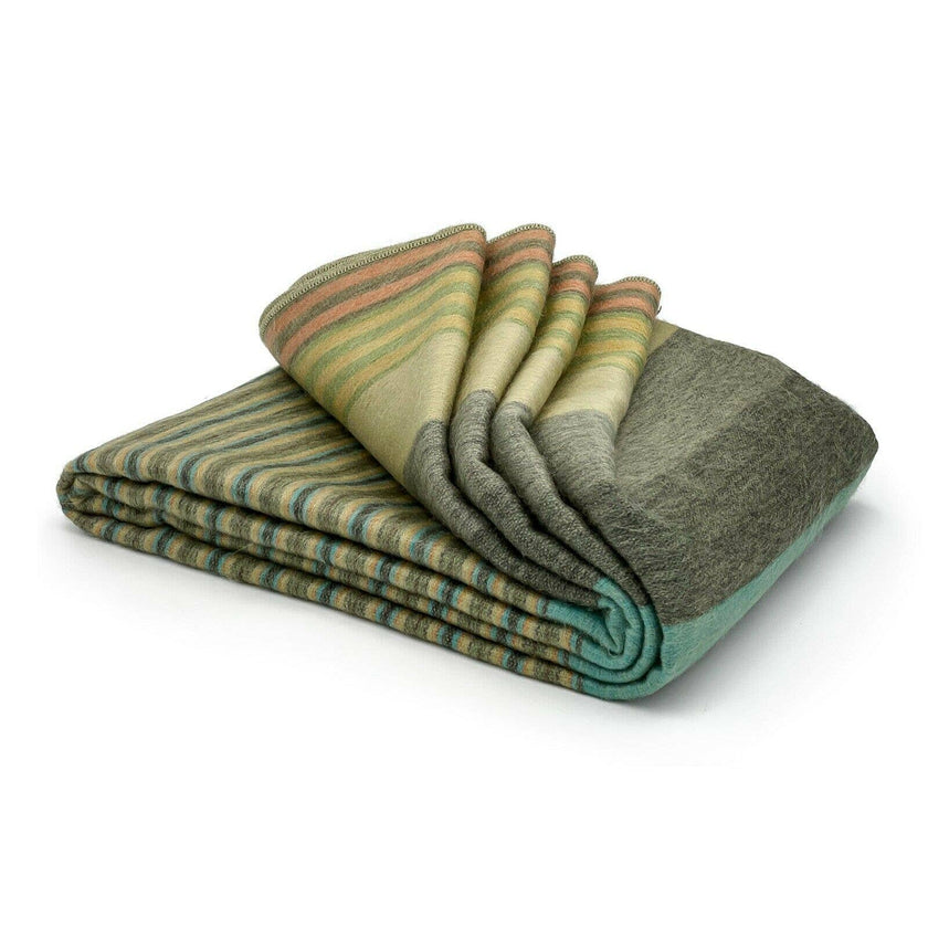 Paperbark - Baby Alpaca Wool Blanket -  242 x 170 cm