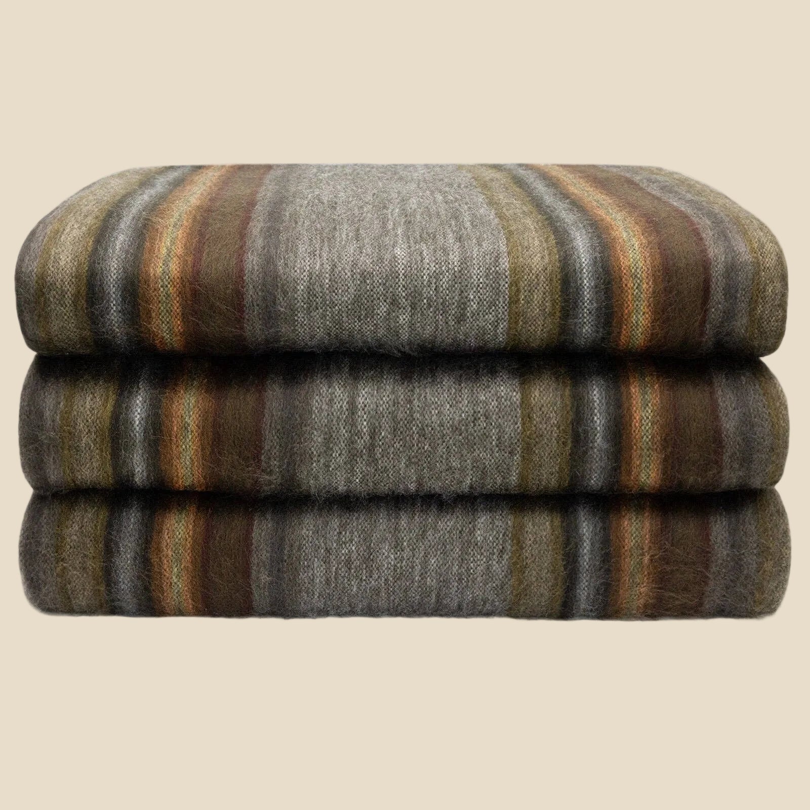 Smokewood | Alpaca Wool Blanket | 240cm x 170cm