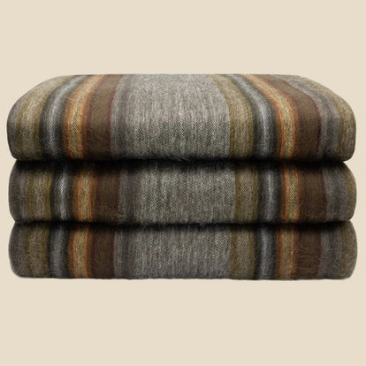 Smokewood | Alpaca Wool Blanket | 240cm x 170cm