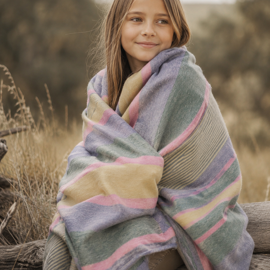 Afterlight | Alpaca Wool Blanket | 248cm x 172cm