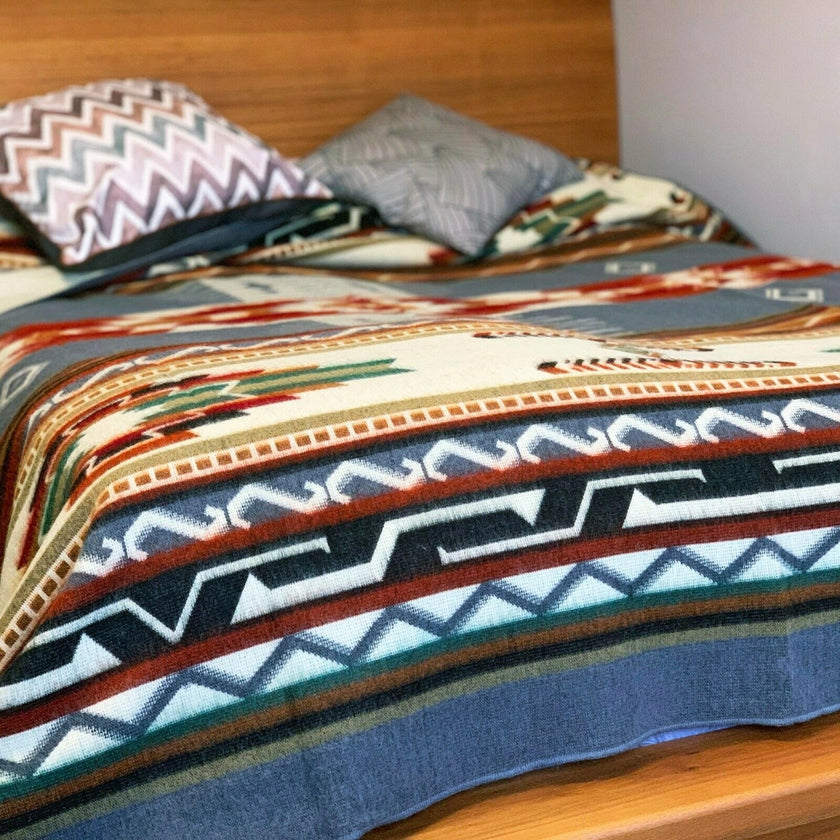 Ember Vale | Alpaca Wool Blanket | 230cm x 165cm