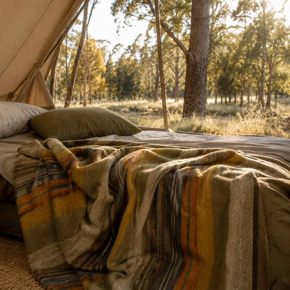 Bushnut | Alpaca Wool Blanket | 230cm x 165cm