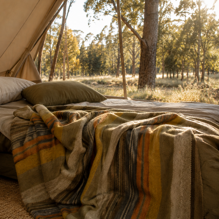 Bushnut | Alpaca Wool Blanket | 230cm x 165cm