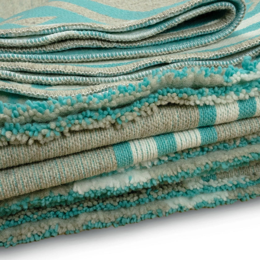 Salt Breeze | Llama Wool Blanket | 240 cm x 200cm