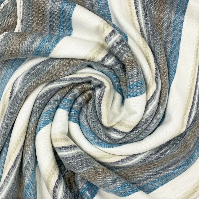 Blue Dune | Alpaca Wool Blanket | 240cm x 167cm