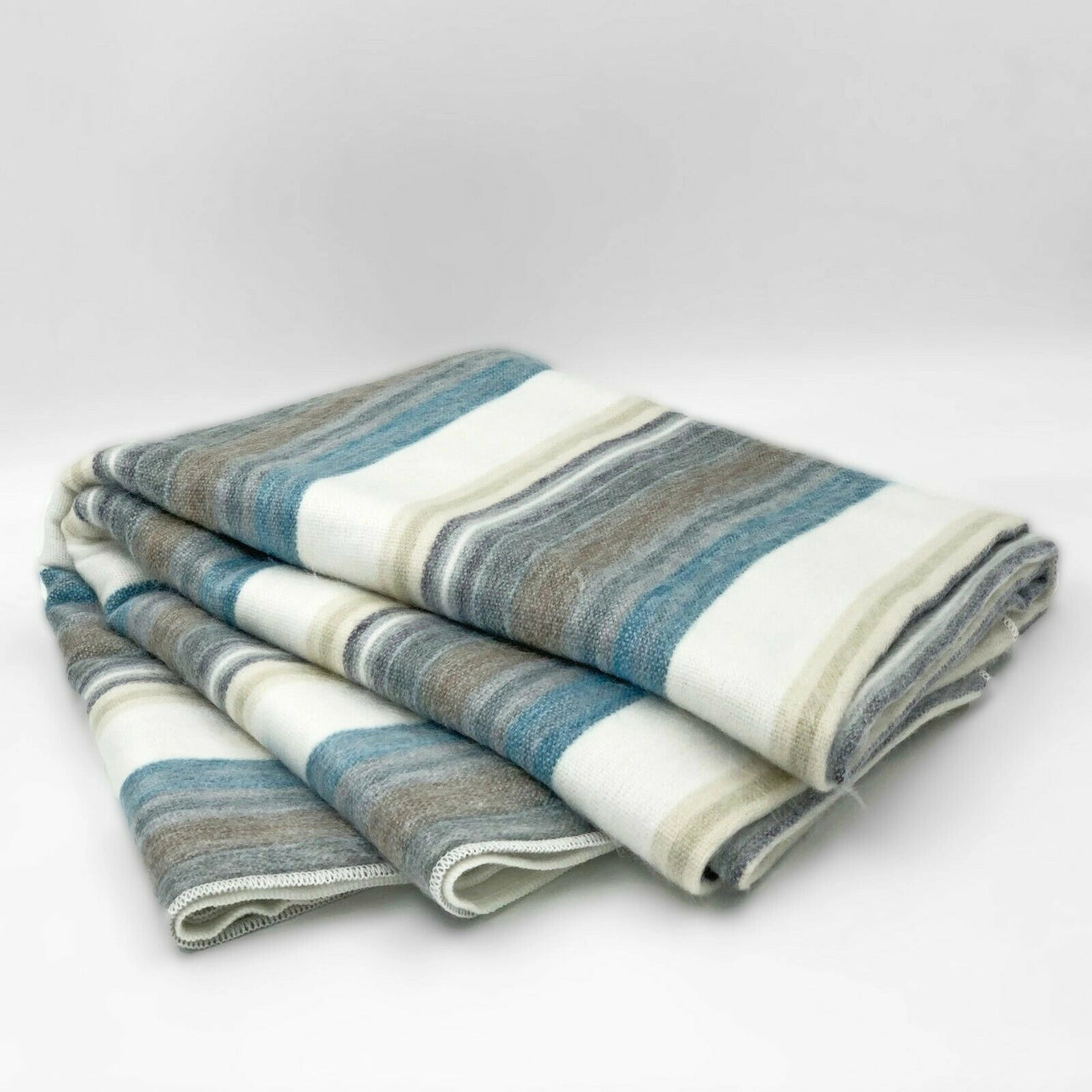 Blue Dune | Alpaca Wool Blanket | 240cm x 167cm