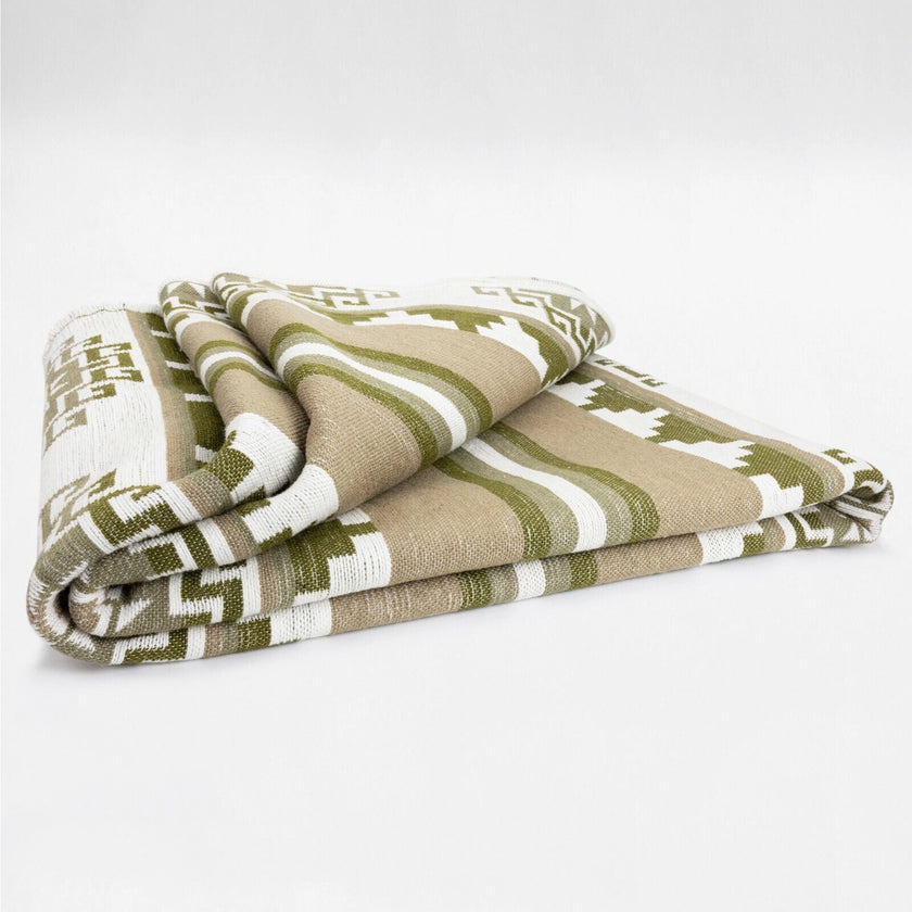 Pale Gum | Llama Wool Blanket | 250cm x 200cm
