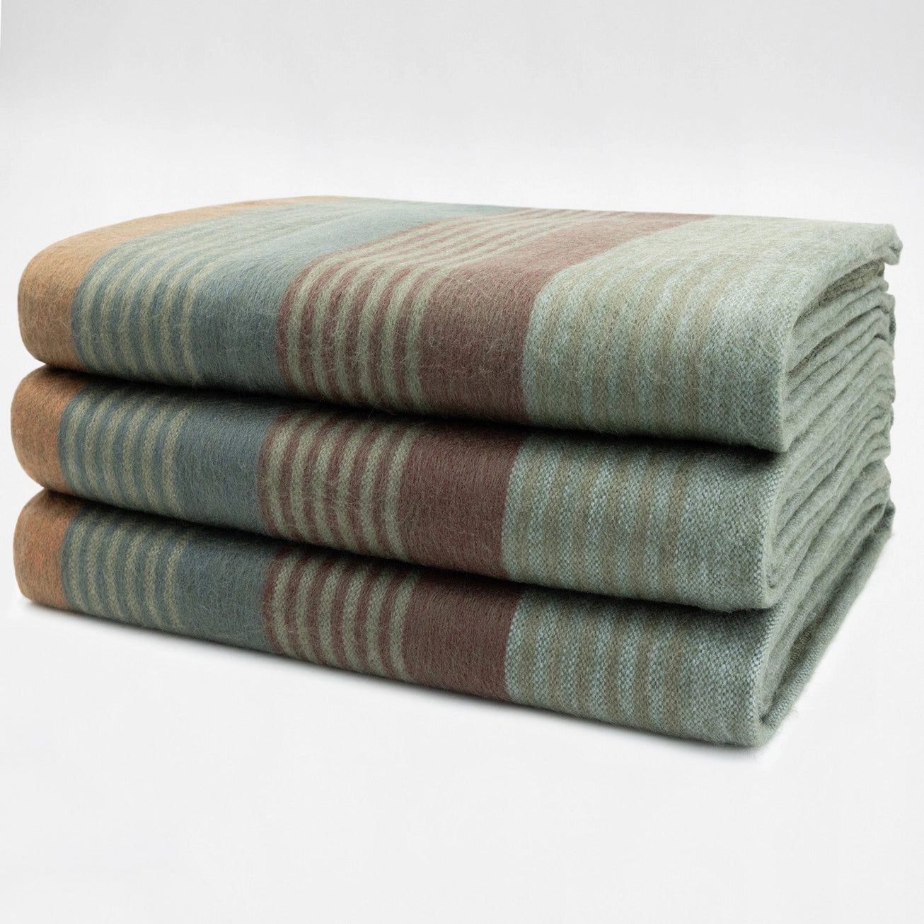 Mossvale | Alpaca Wool Blanket | 242cm x 175cm