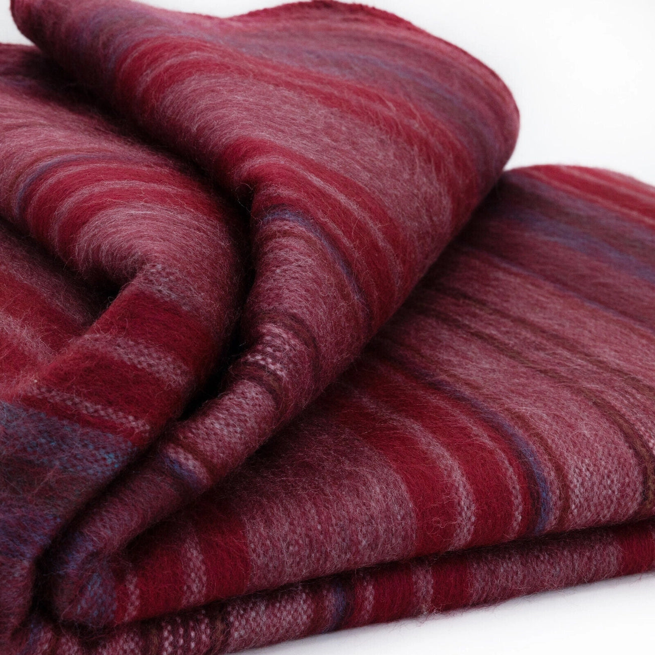 Mulberry Ash | Alpaca Wool Blanket | 245cm x 170cm