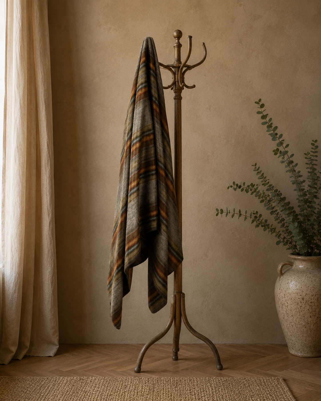 Smokewood | Alpaca Wool Blanket | 240cm x 170cm