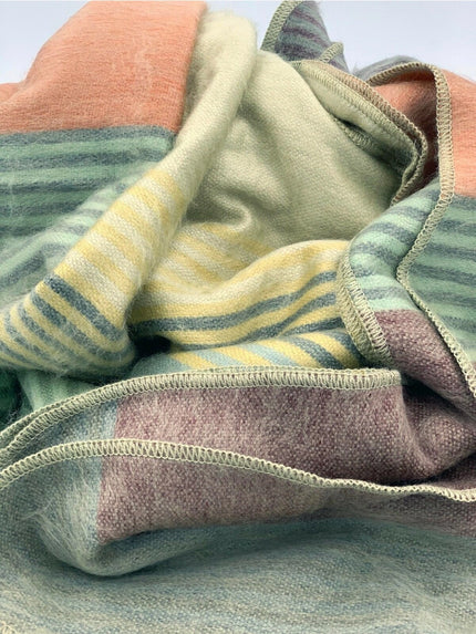 Sundown | Alpaca Wool Blanket | 230cm x 170cm