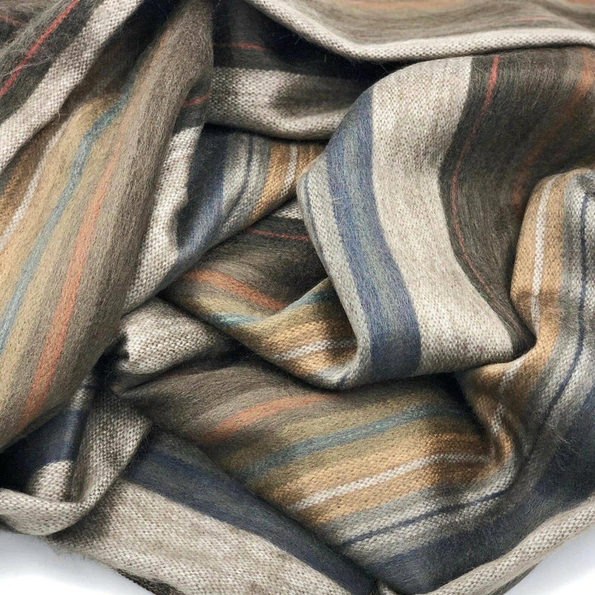 Ironbark | Alpaca Wool Blanket | 230cm x 160cm