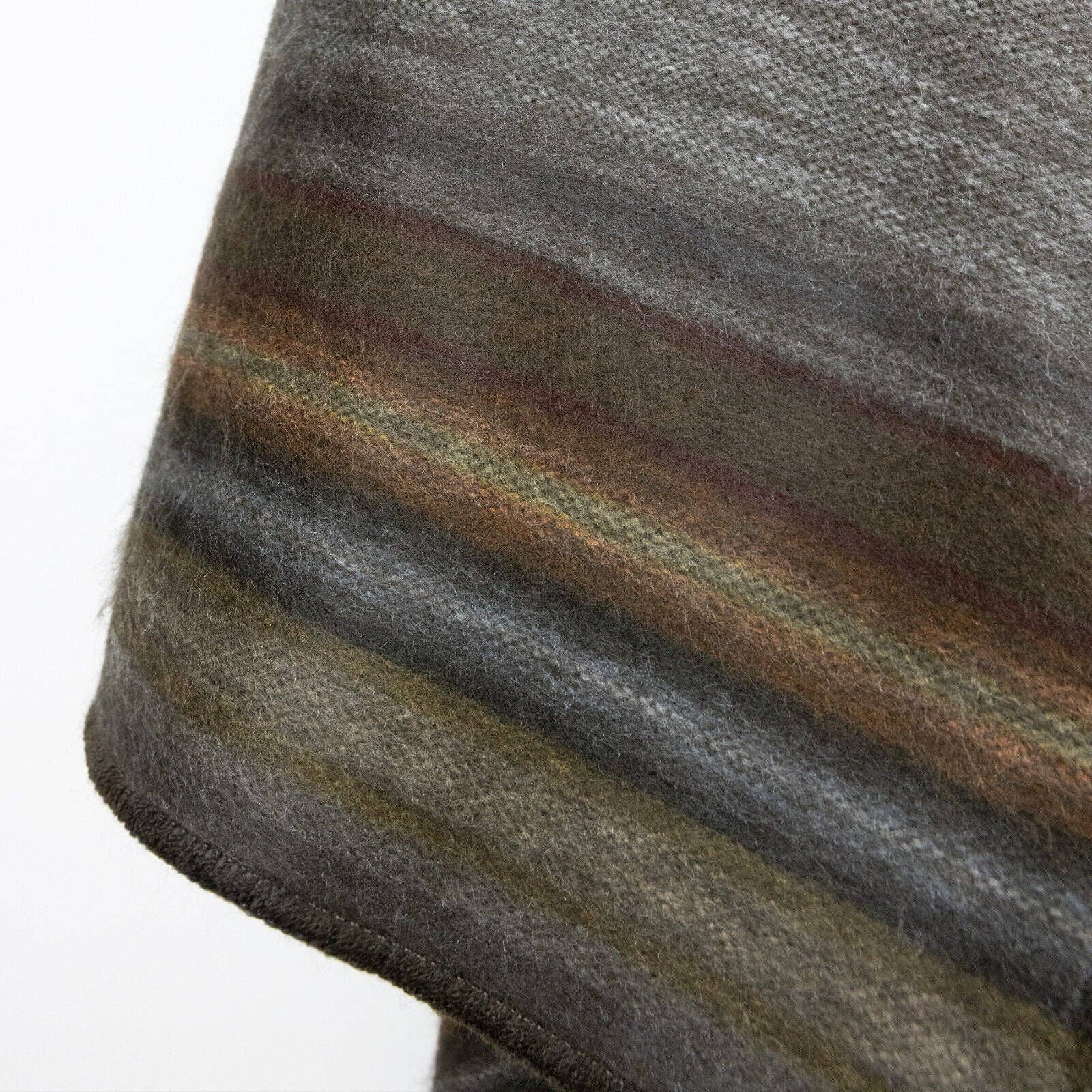Smokewood | Alpaca Wool Blanket | 240cm x 170cm