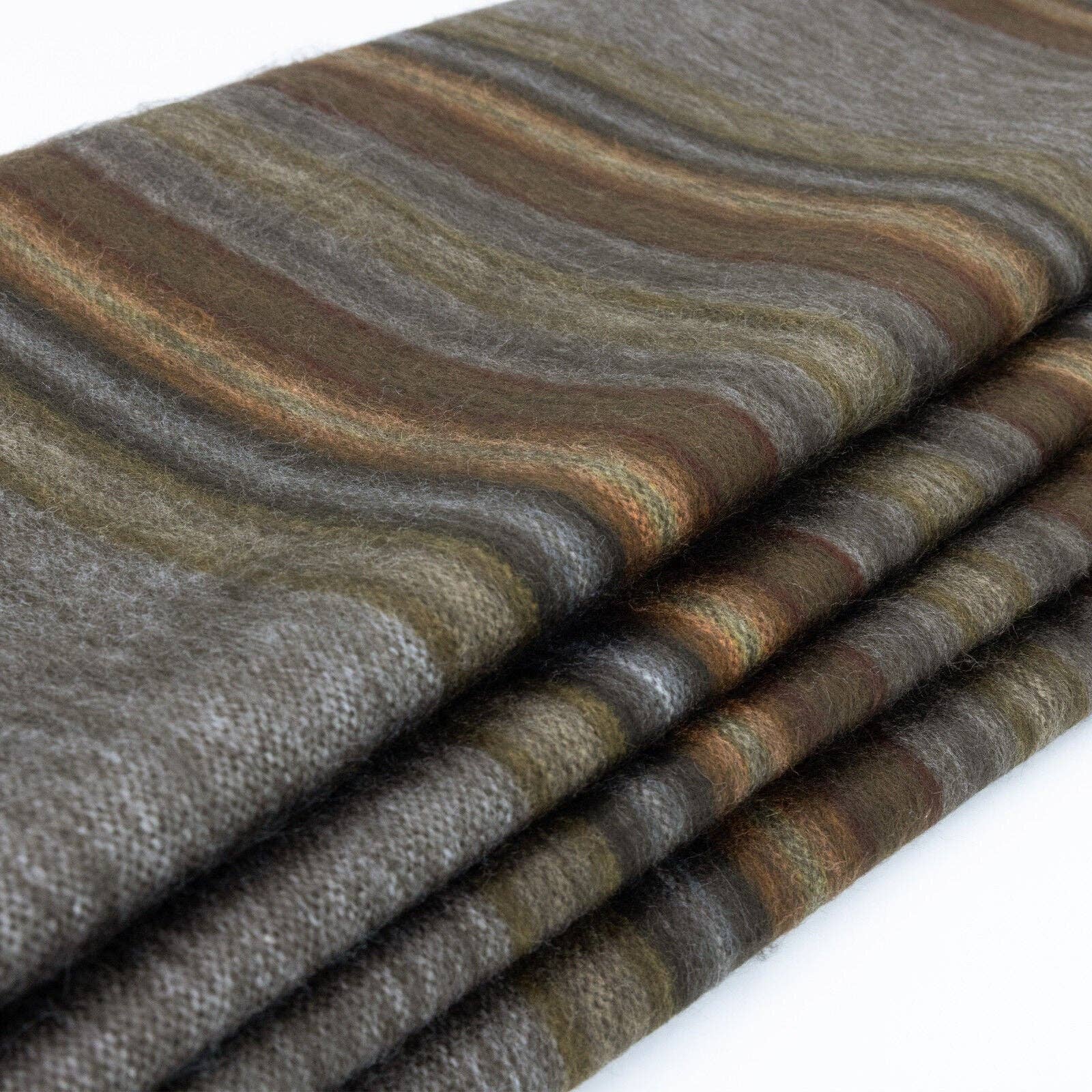 Smokewood | Alpaca Wool Blanket | 240cm x 170cm