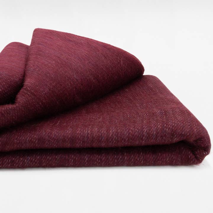 Waratah | Double Density Alpaca Blanket | 240cm x 165cm